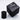 Monteverde USA MP1 Solid Aluminum Anodized Black Noir Cylinder Pen Holder