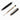 Monteverde USA® Illusia Gel Ink pen with Diamond shapes Black Matte/Gunmetal Trim