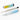 Monteverde Innova Ombre Fusion Bliss (Gold/Blue/White) Ballpoint Pen