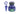 Tintero para pluma estilográfica Monteverde USA® Core Documental Blue de 90 ml