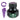 Monteverde USA® Gemstone Amethyst 90ml Ink Bottle