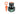 Monteverde USA® Core Mandarin Orange 90ml Fountain Pen Ink Bottle